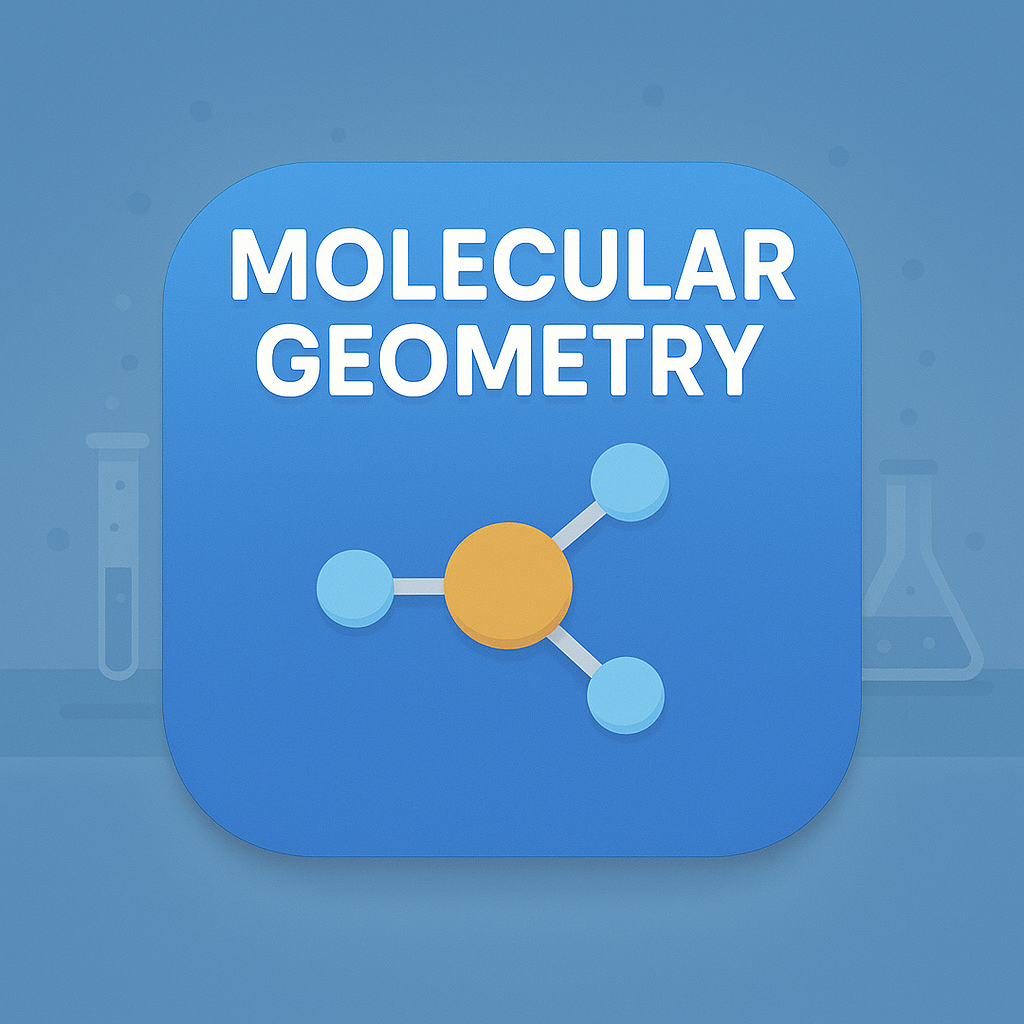 Ilustración para Geometría molecular